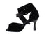 SERA7015 Black Velvet with 3" heel in the photo