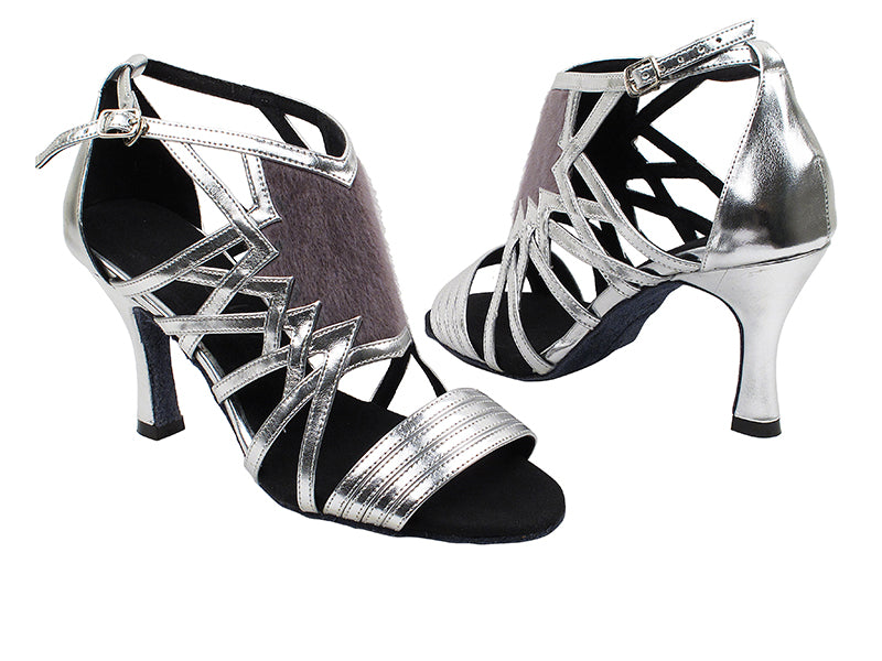 SERA7016 Silver with 3&quot; heel in the photo