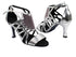 SERA7016 Silver with 3" heel in the photo