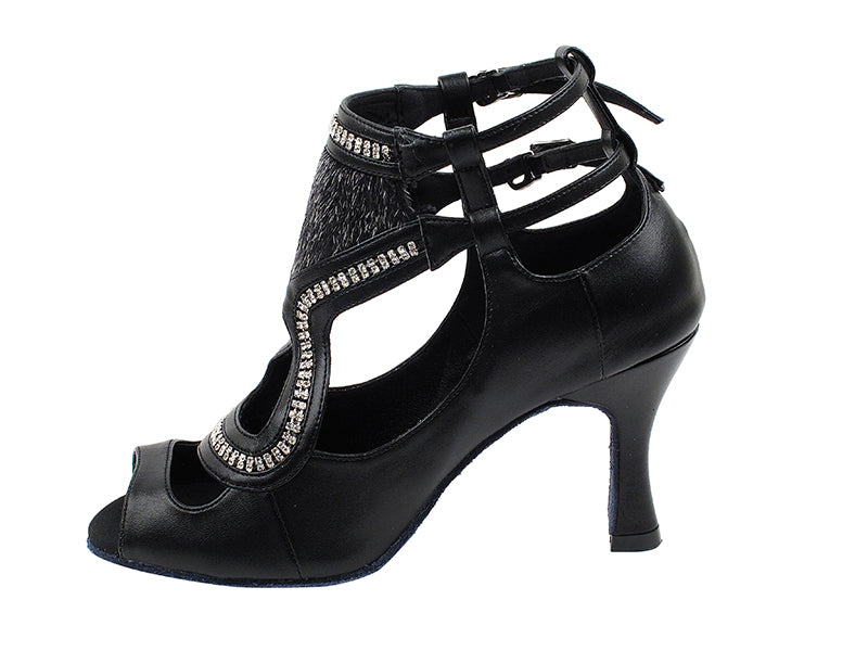 SERA7018 Black with 3&quot; heel in the photoSERA7018 Black with 3&quot; heel in the photo