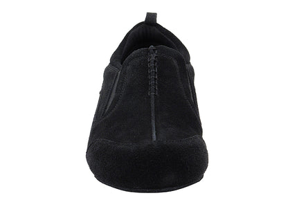 SERA701BBX Black Suede with flat heel in the photo