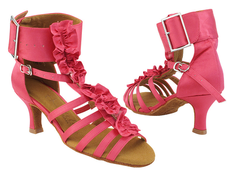 SERA7026 121 Rose Satin with 2.5&quot; Heel (2040) in the photo