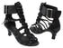 SERA7026 Black Satin with 2.5" Heel (2040) in the photo