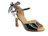 SERA7027 Black & White Butterfly with 3" Flare Heel (5059) in the photo