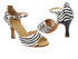 SERA7028 Zebra with 3" Flare Heel (5059) in the photo