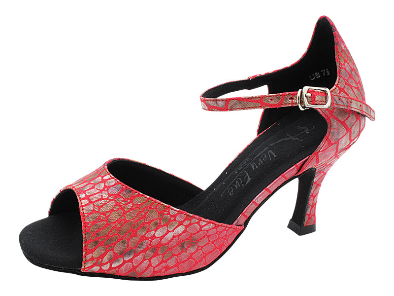 SERA7028 238 Red Patent with 2.75&quot; Heel (YPG) in the photo