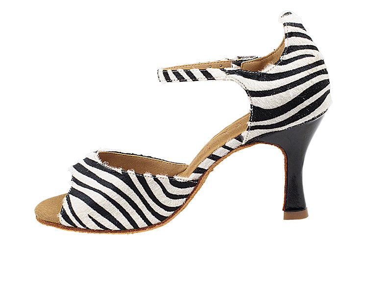 SERA7028 Zebra with 3&quot; Flare Heel (5059) in the photo