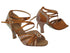 SERA7030CC 301 Copper Tan Satin with 3" Heel (6812) in the photo