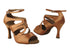 SERA7039 Tan Satin with 3" heel in the photo.