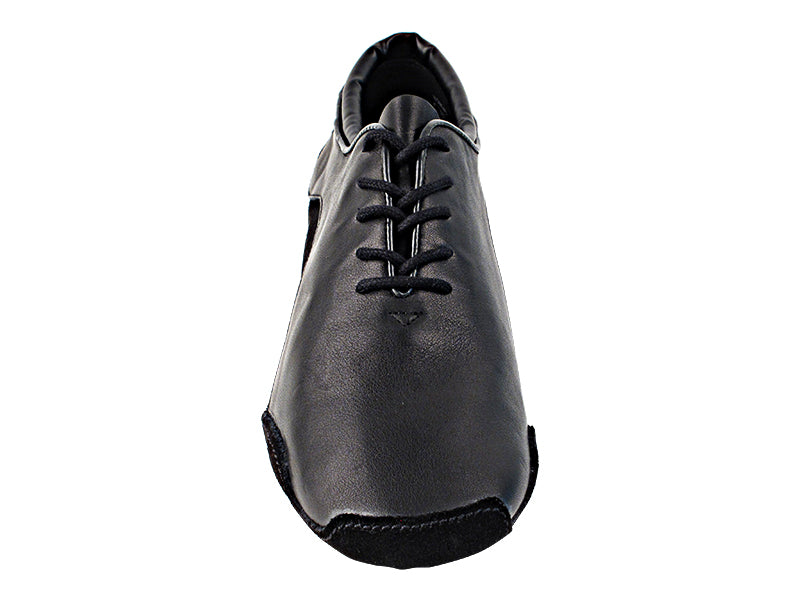 SERA703BBX Black Leather &amp; Black Suede