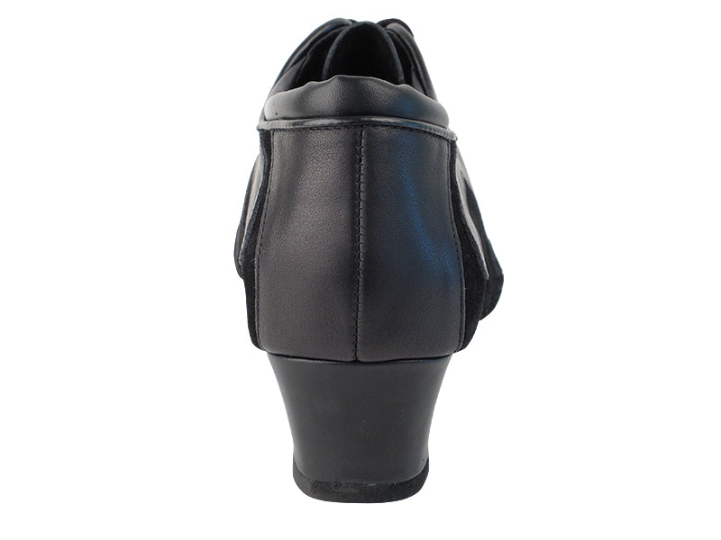 SERA703BBX Black Leather &amp; Black Suede