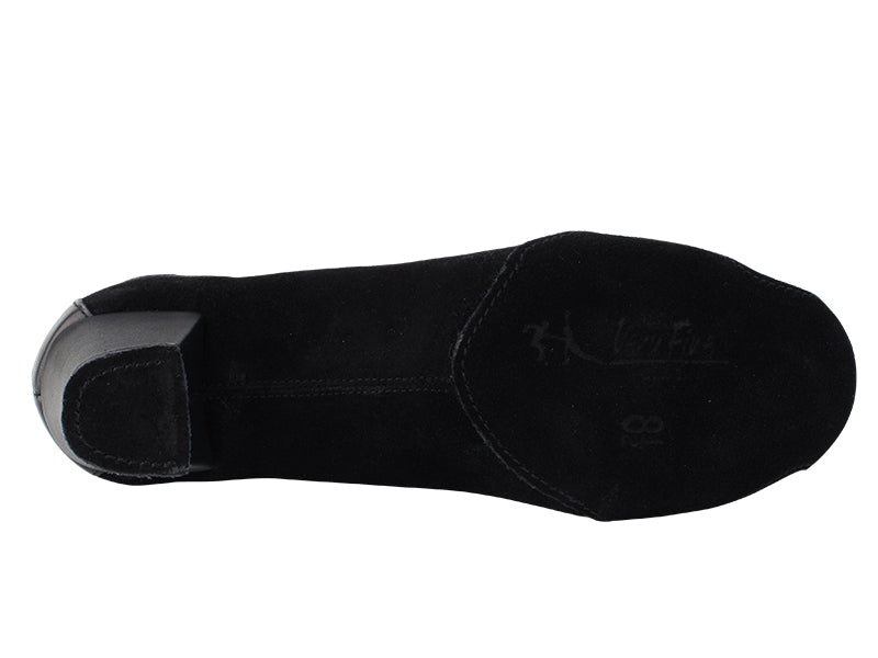 SERA703BBX Black Leather &amp; Black Suede