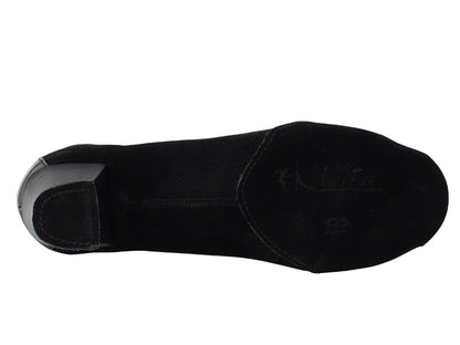 SERA703BBX Black Leather &amp; Black Suede
