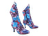 VFBoot SERACanCan 198 Blue_Purple Flower Satin with (YQG) 3 inch Heel in the photo