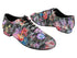 SERAJazz01F 197 Flower Glitter Satin with 0.5 INCH FLAT HEEL (EVA) in the photo