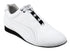 SERO101 White Leather with flat heel in the photo