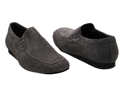 SERO102BBX Grey Suede with flat heel in the photo