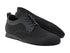 SERO107BBX Black Knit Mesh  with flat heel in the photo