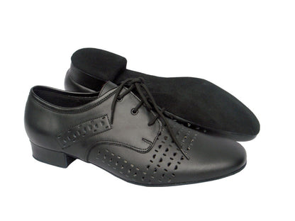 ST38 Black Leather with 1&quot; heel in the photo