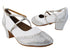 Swing001C 053 Silver Scale_F_B_S_White Leather_M with 1.6" Heel (NJ) in the photo