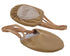 VFBallet 09 Beige Tan Leather Lyrical Half Sole Ballet Shoe