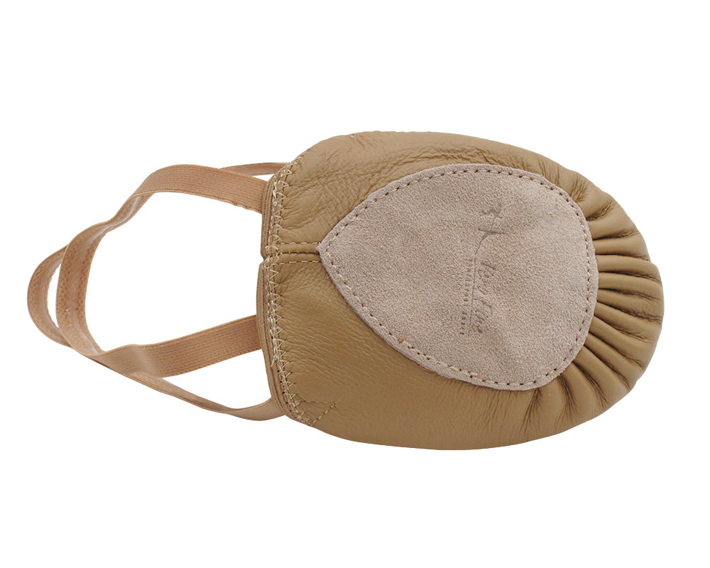 VFBallet 09 Beige Tan Leather Lyrical Half Sole Ballet Shoe