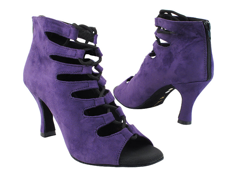 VFBoot Latin 3304 Purple Suede with 3&quot; Heel (6812) in the photo