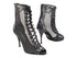 VFBoot Latin 3305 Black Leopard & Black Mesh with 3.5" Stiletto Black Heel (TG1) in the photo