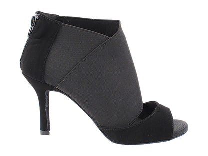 2897LEDSS Black Nubuck with 3&quot; Slim Heel (6646) in the photo