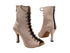 VFBoot Latin 3307 123 Beige Satin with 3" Flare Heel (50059) in the photo