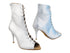 VFBoot Latin 3307 Silver Leather with 3.5" Stiletto Silver Heel (TG1) in the photo