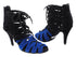 VFBoot Latin 3903 Black Suede & Navy Blue Suede with 3" Stiletto Heel (428) in the photo