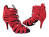 VFBoot Latin 3903 Red Suede with 3" Stiletto Heel (428) in the photo