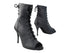 VFBoot Latin 3308 Black Leather with 3.5" Stiletto Black Plated Heel (TG1) in the photo