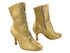 VFBoot NVSCCanCan Matte Gold Leather with 2.75" Flare Heel (YPG/11006) in the photo