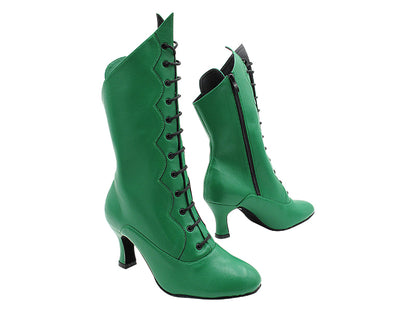 VFBoot SERACanCan Lemon Green Leather with 2.5 inch Heel (PG) in the photo