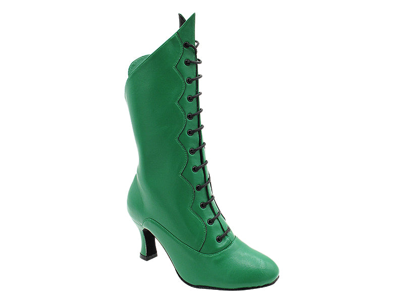 VFBoot SERACanCan Lemon Green Leather with 2.5 inch Heel (PG) in the photo