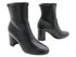 VFBoot Holly Black Leather with 3" Thick Heel in the photo