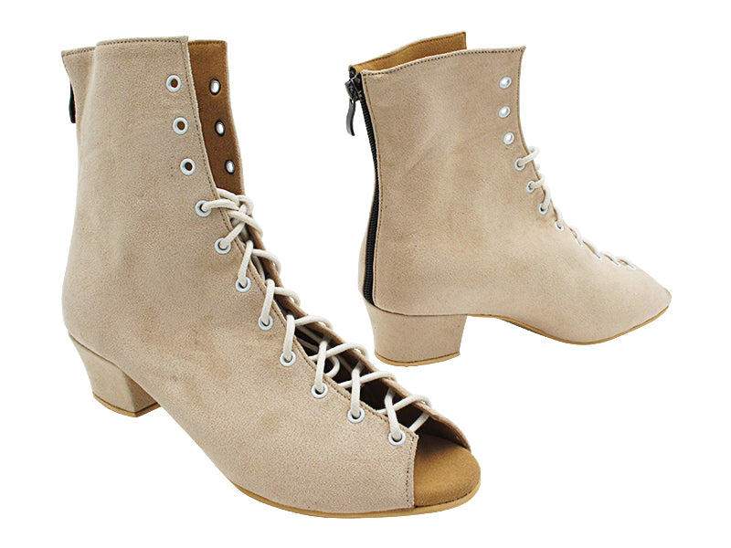 VFBoot Latin 3307 Beige Nubuck with 1.5&quot; Heel (2001) in the photo