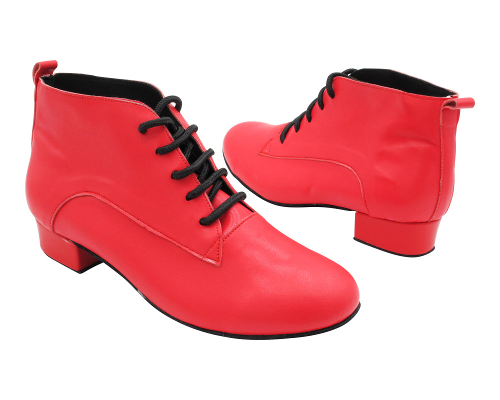VFBoot RCCL2020 Red Leather with 1" heel in the photo