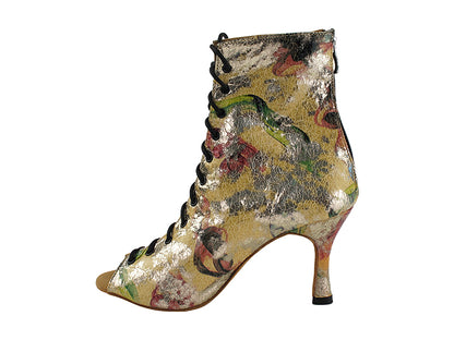 VFBoot Latin 3307 145 Gold Granite with 3&quot; Flare Heel (50059) in the photo