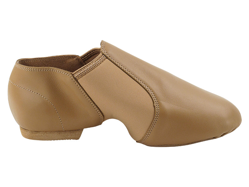 VFJazz02 Split Beige Brown Leather with 0.25 inch EVA Heel