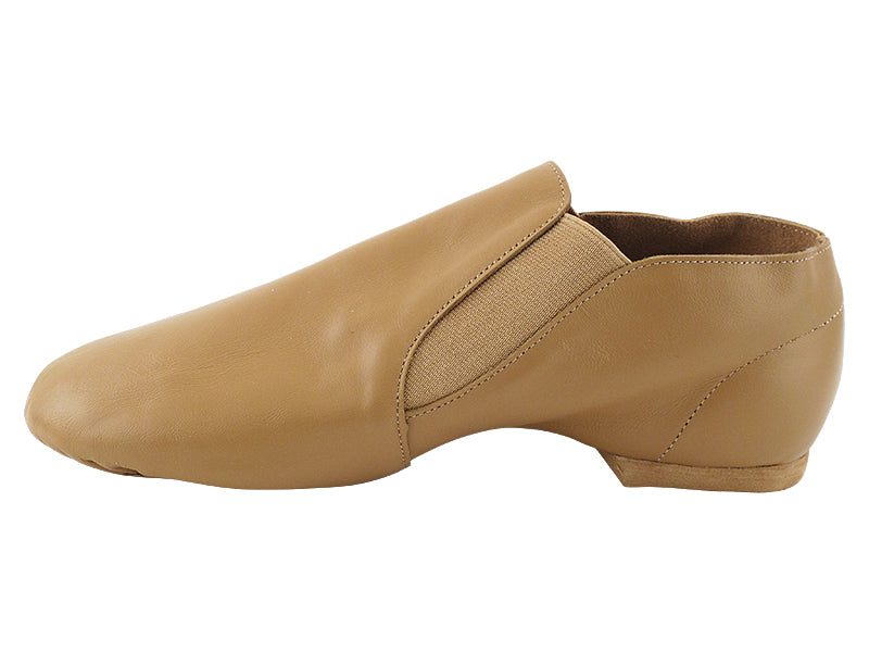 VFJazz03 Double Gore Beige Brown Leather with 0.25 inch EVA Heel