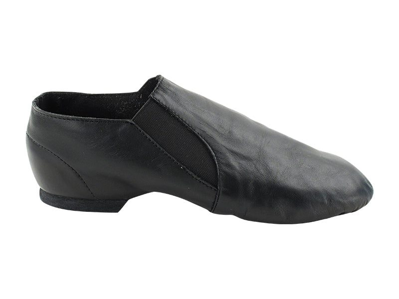 VFJazz03 Double Gore Black Leather with 0.25 inch EVA Heel