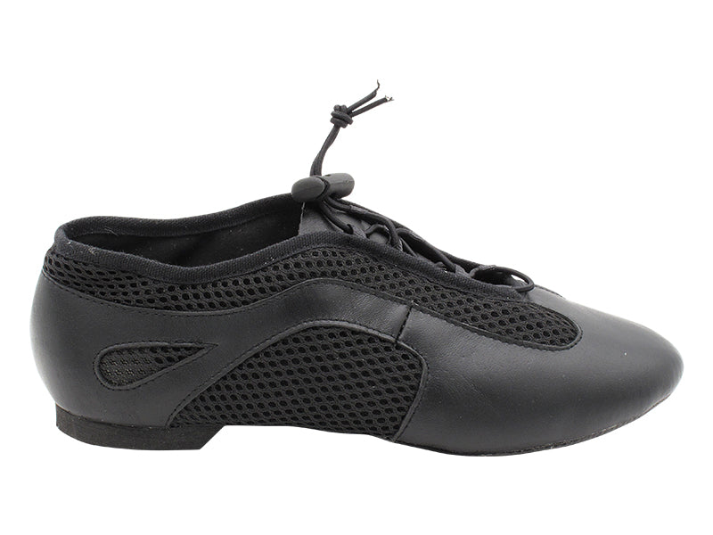 VFJazz05 Black Leather with 0.5 inch EVA Heel