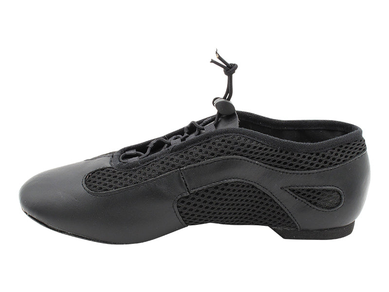 VFJazz05 Black Leather with 0.5 inch EVA Heel