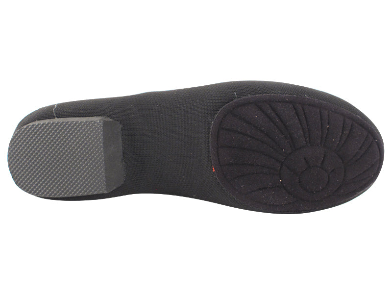 VFJazz 1469 Black with 0.3 inch EVA Heel