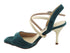 VFTango 009 Green Suede with 2.95" Slim Gold Heel (030) in the photo