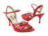 VFTango 023 Red Patent with 2.95" Slim Red Plated Heel (030) in the photo