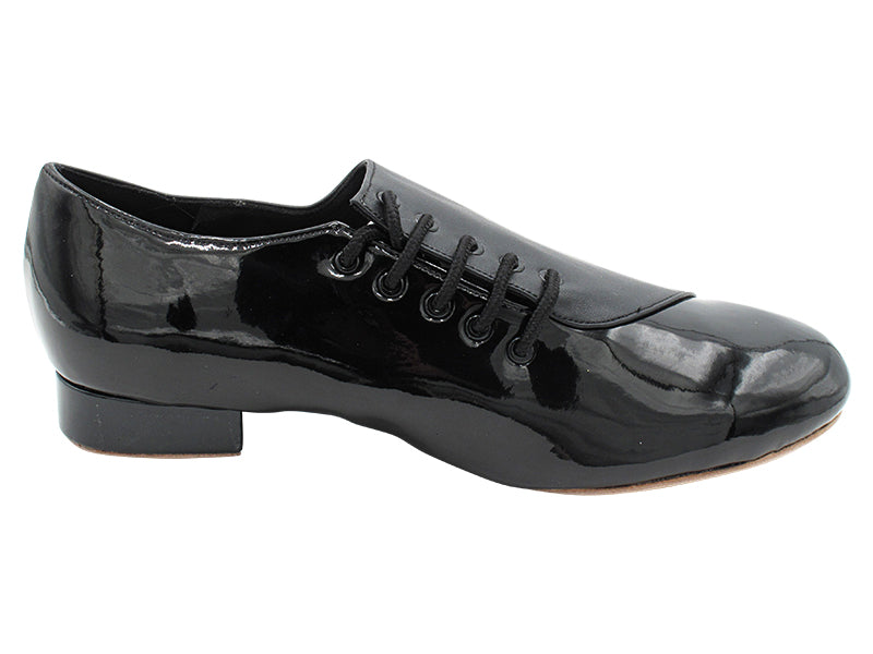 VFTango 2519 Split Sole Black Patent &amp; Black Leather with Men 1" Standard Heel (2002) in the photo